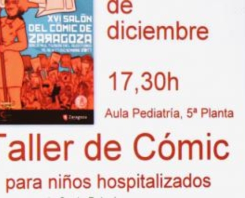 'Diciembre mes del cómic' llega un año más a las aulas hospitalarias