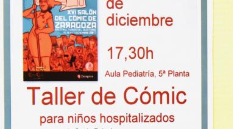 'Diciembre mes del cómic' llega un año más a las aulas hospitalarias
