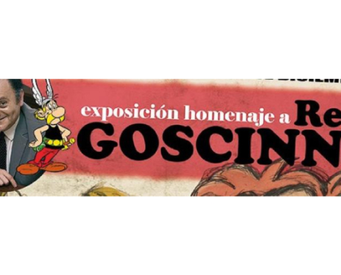 Dibujantes aragoneses rinden homenaje a Goscinny en una exposición